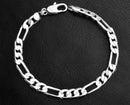 Bracelete Cordão Torcido em Prata 925